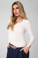 jersey con cuello en v