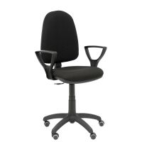 piqueras y crespo ayna bali silla de oficina brazos fijos ruedas parque negro
