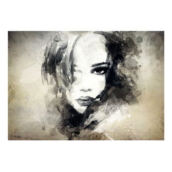 Papel Pintado 3d - Mysterious Girl (200x140 Cm)