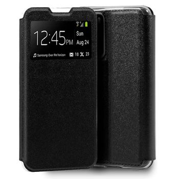 Cool Funda Flip Cover Negro para Huawei P40 PRO