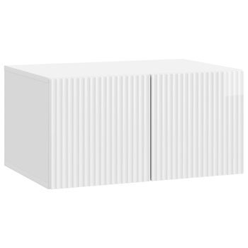Mueble Para Tv De Pared 59,5 X 41 X 30 Cm Brillante Vidaxl