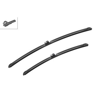 Aerotwin Flat Wiper Blade Set A073S
