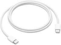 apple cable de usb-c de 60w iphone ipad mac airpods 1 metros blanco