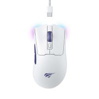 raton havit 6950676229837 inalambricobateria 10000 dpi blanco 7 botones rgb