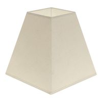 pantalla cipriota cuadrado prisma tela pvc8886 con encaje e27 l20xan20xal20cm natural crudo