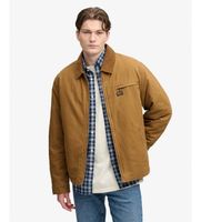 superdry para hombre m5012438a chaqueta workwear ranch marron xl casual poliester