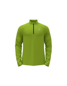 Sudadera de Trail Odlo Mid Layer Essential 1/2 Zip Hombre Lima