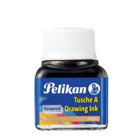 tinta de dibujo pelikan 201640 sepia 10 ml