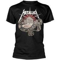 metallica tops y camisetas 40th anniversary garage para mujer