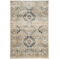 alfombra vintage oriental - 290x200 cm - camil marron