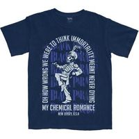 my chemical romance tops y camisetas imrtality arch para mujer