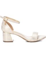 de xti sandalia tacon para mujer 142867 oro