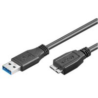 cable usb 32 goobay 95026 18 m usb-a a micro-usb b negro