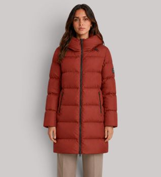 ECOALF para mujer. MCWGAJKMANLI0987W26-212 Chaqueta Manlie naranja oscuro (M), Casual, Poliéster Reciclado