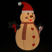 muneco de nieve inflable con led 460 cm vidaxl