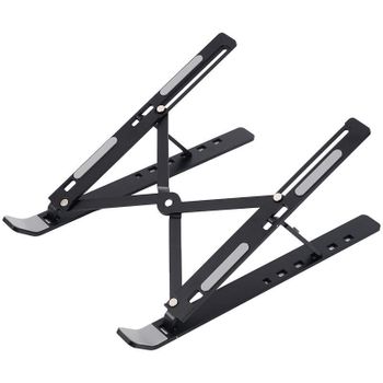 Soporte plegable de aluminio Bluestork NB-HOLD-ON para portátiles hasta 15.6