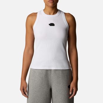 The North Face Ribbed Cotton-Blend Tank Top - L
