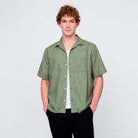 gap camisa lino-algodon 723809-636