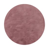 alfombra suave solina colores de baya 120 cm redondo