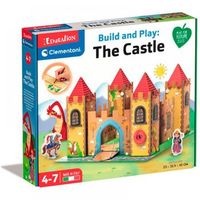 juego infantil de construccion el castillo 3d con tableros de carton