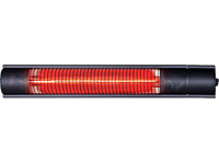estufa electrica - ok oph 206324 es 2000 w para paredtecho ip55 negro