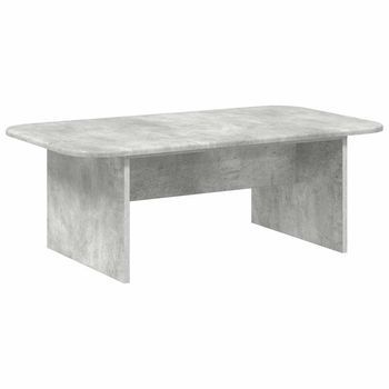Mesa De Café Gris Concreto 93 X 53 X 33 Cm Madera De Ingeniería Vidaxl