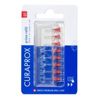 curaprox interdental brushes prime refill red cps07