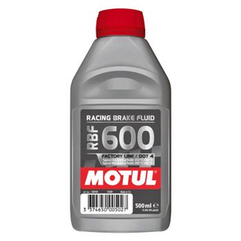 Líquido de frenos y embrague Motul DOT 4 Racing RBF600 0.5lt