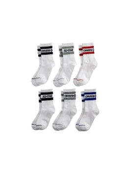 Calcetines Converse Wordmark Ankle Blanco Pack
