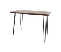 mesa de comedor avola 132x71x92 marron