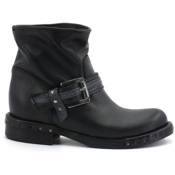 Jiudit Botines Stivaletto Biker Nero B11 para mujer