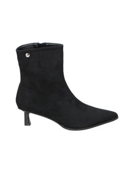Botines Con Tacón Isteria 549 En Negro Para Mujer 37