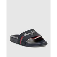 pepe jeans chanclas chancla slider glam marino para hombre