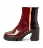 art para mujer 1197413el0030mu botines de piel 1974 berna burdeos 41 5 a 8cm cremallera casual