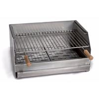 grilla extra para barbacoa de acero 50 cm