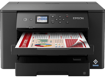 Impresora multifunción tinta - Epson WorkForce WF-7310DTW, Impresión doble cara, Color, WiFi, Formato A3, Negro