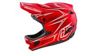 casco integral troy lee designs d4 composite mips rojo