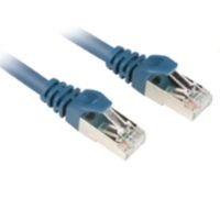 cable de red sharkoon cat6 sftp 025 m azul