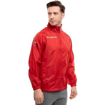 Givova Chaqueta deporte Veste imperméable rouge para niño
