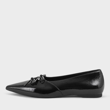 Vagabond Women's Hermine Patent Leather Pointed Flats - UK 5