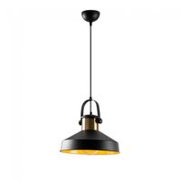 lampara de techo retro momo 35 negro