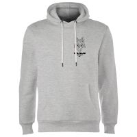 wolfpack pocket hoodie - grey - m
