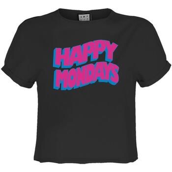 Amplified Clothing Camiseta Wave Logo para mujer