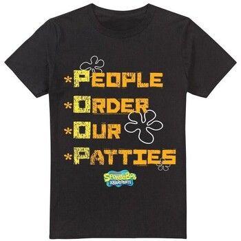 Spongebob Squarepants Camiseta People Order Our Patties para hombre
