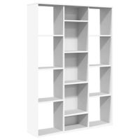 divisorestanteria de espacio madera blanco 100x24x140cm