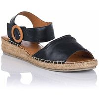 top 3 shoes alpargatas sandalia plana - piel para mujer