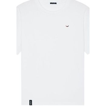 Organic Monkey Camiseta T-Shirt Red Hot - White para hombre