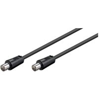 goobay cable coaxial antena para tv machomacho 15m negro