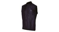 chaqueta cortavientos sin mangas bbb pocketvest negra