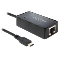 tarjeta de red delock 62642 usb 32 gen 2 ethernet 1000 mbits negra
